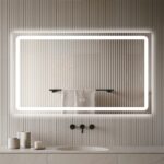 Oglinda LED cu touch si funcție de dezaburire 110 x 70 cm Smack, EVDJ22