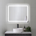 Oglinda LED EsnJ03, dimensiuni 80x65 cm - imagine 6