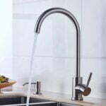 Baterie Bucatarie Inox Satinat Smack, Esn1705 - imagine 2
