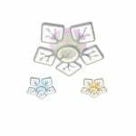 Lustra Led Cu Telecomanda, Esn 6555 -5-1-WH, 152w, RGB