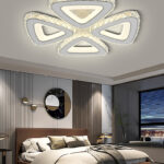 Lustra LED Cu Telecomanda, Elit's Triany Cristal, 110 W