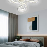 Lustra LED Cu Telecomanda, Elit's Petalo Cristal, 90 W