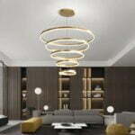 Lustra LED Cu Telecomanda, Elit's EsnF315-5, 372 w
