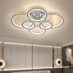 Lustra LED Cu Telecomanda, Elit's Cristal, Esn88131-6F, 200w - imagine 2
