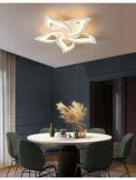 Lustra Led Cu Telecomanda, EsnM027-5, 90w, 66 cm - imagine 3