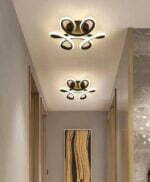 Lustra LED Plafoniera, Elit's Esn3902 F Negru, 27w - imagine 2