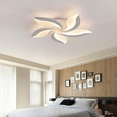 Lustra Led Cu Telecomanda, Esn6551 5-WH, 130 W