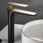 Baterie Lavoar Negru-Gold ,Smack, Esn 033, Alama