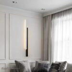 Aplica Led, Elit'S, Alb-Negru, Esn3929 BK+WH 80CM