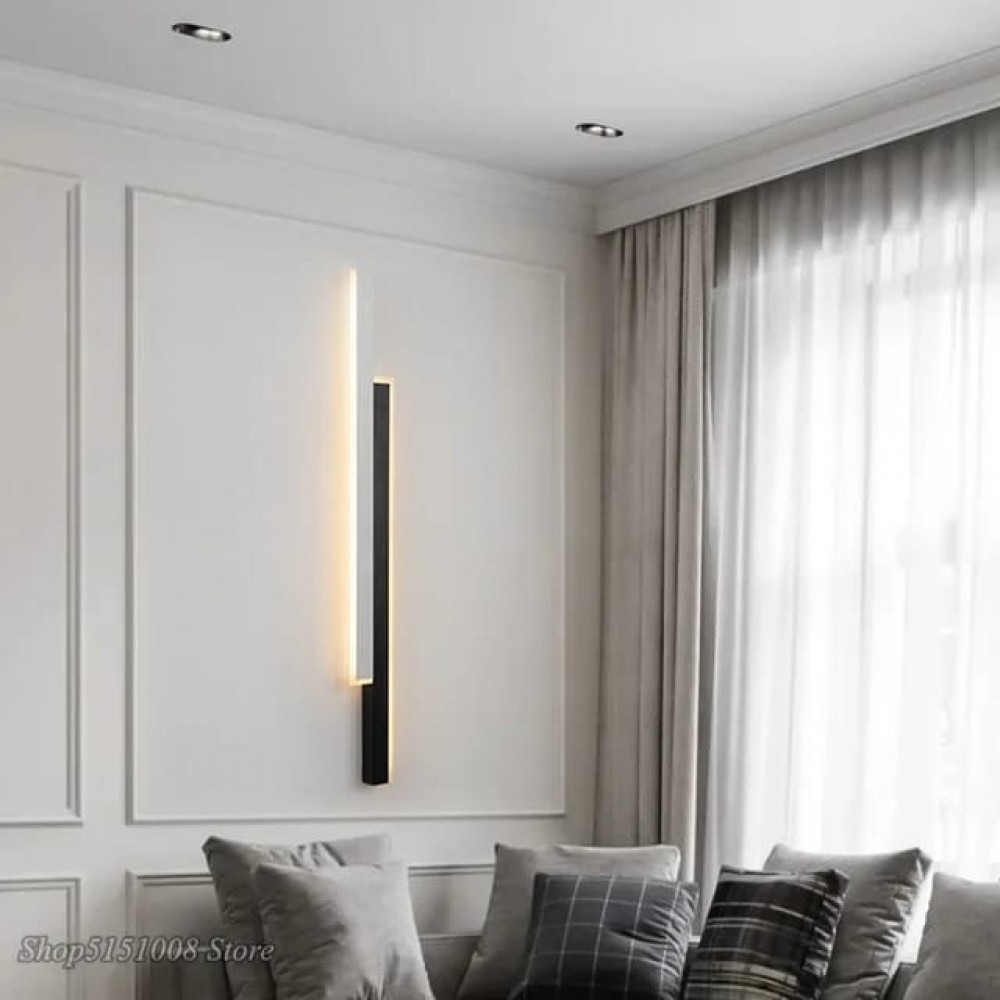 WhatsApp Image 2023-01-29 at 10 (11) Aplica Led, Elit'S, Alb-Negru, Esn3929 BK+WH 80CM - imagine 1