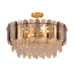 Candelabru Cristal, Elit'S Manny, 60cm - imagine 3