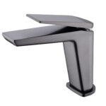 Baterie lavoar Premium, Modern Edition 5006-2, Negru-Gri