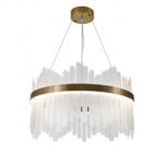 Candelabru Cristal, Elit's Sierra II, 80 cm, 200W - imagine 2