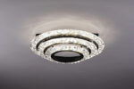 Lustra LED Cu Telecomanda, M401-BK, 112W, Negru - imagine 2