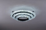 Lustra LED Cu Telecomanda, M401-BK, 112W, Negru - imagine 4