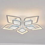 Lustra LED Cu Telecomanda, Elit's, EsnM408-5, 180W, Alb - imagine 2