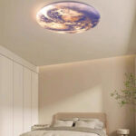 Lustra LED Plafoniera, Elit's, Pamant, 48W lumina calda ,rece si neutra