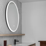 Oglindă Baie LED și Dezaburire cu Senzor Touch, Lumina Rece, Caldă și Neutră, 50 cm - imagine 6