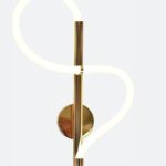 Aplica LED, Neo Gold, 15W, Auriu/Alb