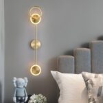 Aplica LED , Y Gold, 13W, Auriu/Alb - imagine 4