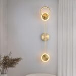Aplica LED , Y Gold, 13W, Auriu/Alb