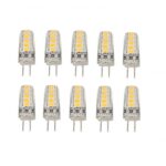 Set 10 X Becuri LED, G4, Lumina Calda, 3000K, 3W