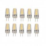 Set 10 X Becuri LED , G4, Lumina Rece,Neutra si Calda, 3W