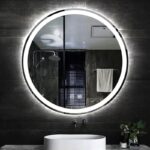 Oglindă Baie LED Premium cu Senzor Touch, Lumina Rece/Calda/Neutra, 70cm