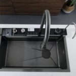 Chiuveta Bucatarie Profesionala Multifunctionala LED, Inox - imagine 5