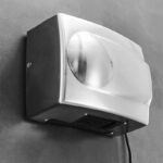 Uscător de Mâini cu Senzor, 1500W, Aer Cald/Rece, Inox Mat - imagine 3