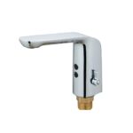 Baterie Lavoar Cu Senzor/Fotocelula , 6v/220v, TouchFlow Crom