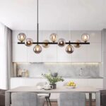 Lustra Dining Suspendata, 9 Globuri