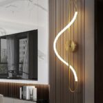 Aplica LED Neo I Gold, 20W - Auriu/Alb