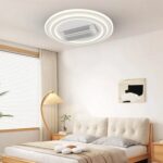 Lustra LED cu ventilator, 6 Trepte de Viteză, Telecomandă, Functionare Silentioasa - imagine 4