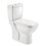 Set Vas WC cu Rezervor și Capac din Polipropilenă – 670×370×820 mm