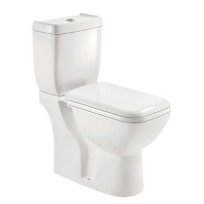 Set Vas WC cu Rezervor și Capac din Polipropilenă – 670×370×820 mm