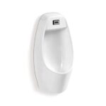 Pisoar Suspendat cu Senzor, din Ceramică, Alb – 330×290×680 mm