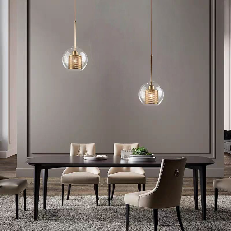 Untitled - 2025-05-14T114015.185 Pendul Elegant cu Glob Transparent, Soclu E27 - imagine 1