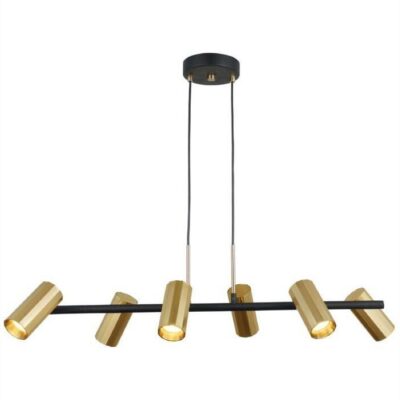 Lustra Cu Spoturi, 6×5w, Gold