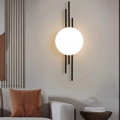 Aplica LED 20W, 3 Funcții de Lumină, Negru