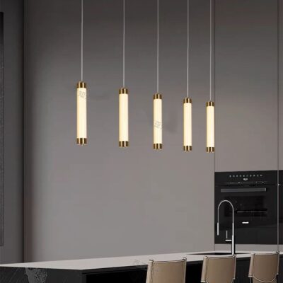 Lustră LED cu Telecomandă – 50W, 3 Tonuri de Lumină, 800×H1000 mm