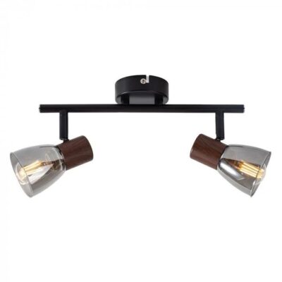 Lustră cu 2 Socluri E14 – Design Compact și Modern, 300×70×130 mm