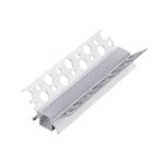 Profil LED Încăstrat – Colț Interior, Aluminiu, Lungime 2 m 