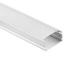 Profil LED Aplicat – Aluminiu, 2 m, Culoare Albă ✨ - imagine 2