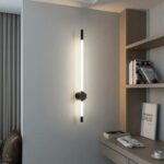 Aplica LED R9121-800 – 17 W, finisaj negru, cu 3 temperaturi de lumină