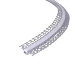 Profil LED Încăstrat – Finisaj Glet Flexibil, 3 m × 1,5 cm