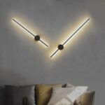 Aplica LED R9121-800 – 17 W, finisaj negru, cu 3 temperaturi de lumină - imagine 3