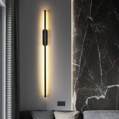 Aplica LED R9155-800 Negru, 15 W, 3 tipuri de lumină (caldă, neutră, rece)