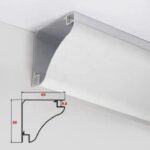 Profil LED Aplicat – Aluminiu, 2 m ✨ - imagine 4