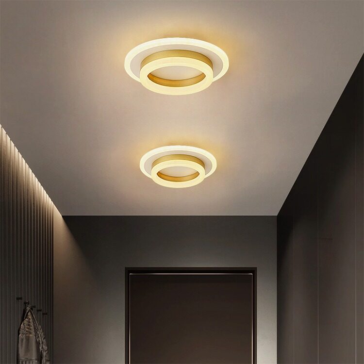 Hbc2d7e71ed71435e9627ce183b93948 Lustra LED Plafoniera ESN6081Y-GD, 64 W - imagine 1